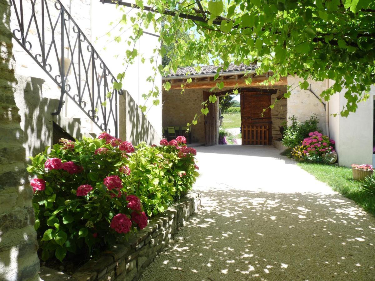 La Bouillarde Bed & Breakfast Suze Bagian luar foto